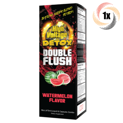 HIGH VOLTAGE DETOX DOUBLE FLUSH | 16OZ COMBO